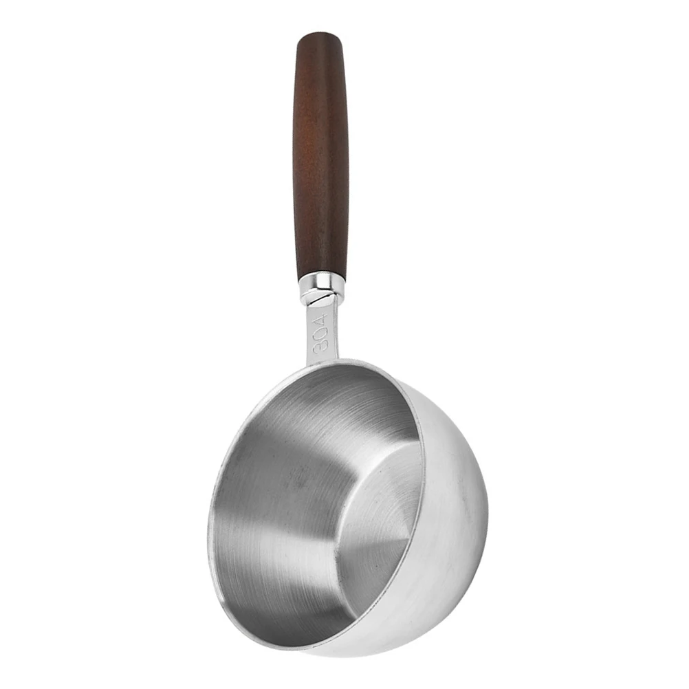 Mini Oil-burning Pan Stainless Steel Milk Warmer Sauce Pour Spout Wood Handle Small Metal Sauce Pot Lightweight Practical Easy
Mini Oil-burning Pan Stainless Steel Milk Warmer Sauce Pour Spout Wood Handle Small Metal Sauce Pot Lightweight Practical Easy