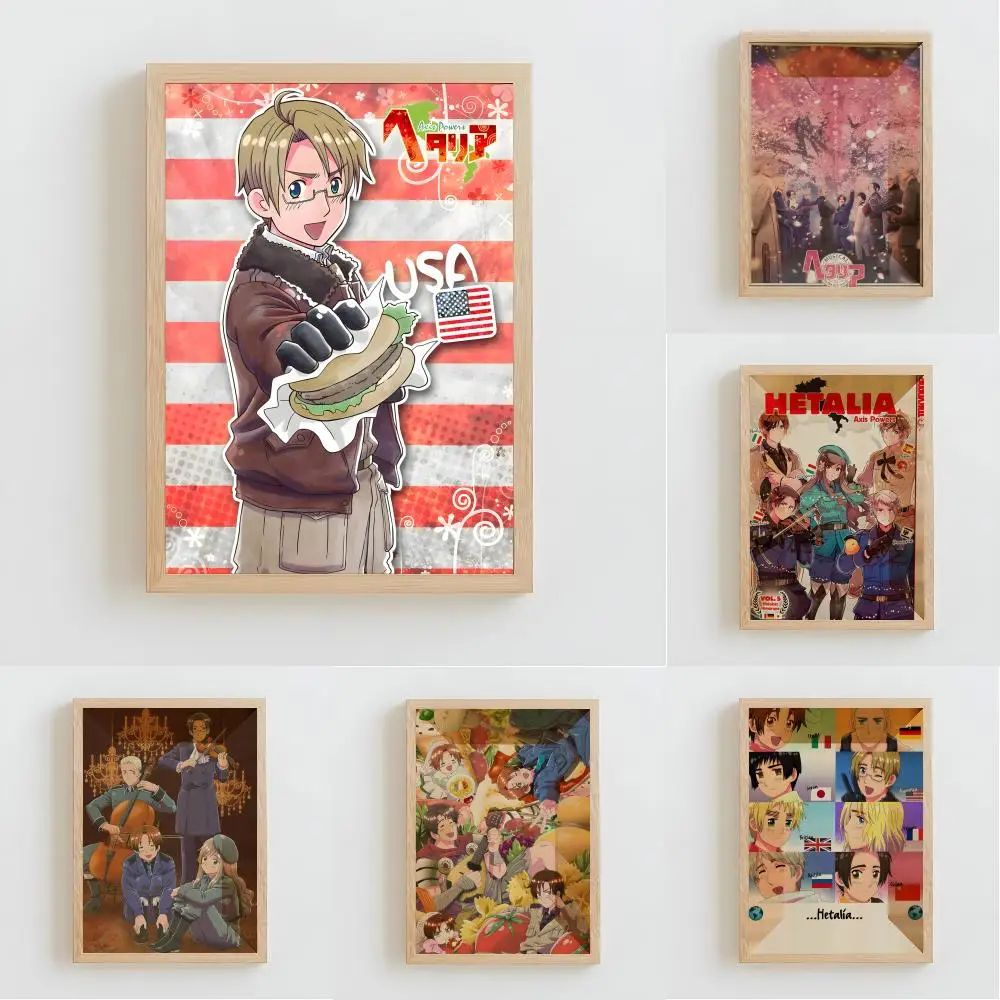 Аниме-комикс H-Hetalia, постер с изображением дружбы, художественная картина с принтами, украшение для дома, спальни, гостиной, подарок
Аниме-комикс H-Hetalia, постер с изображением дружбы, художественная картина с принтами, украшение для дома, спальни, гостиной, подарок