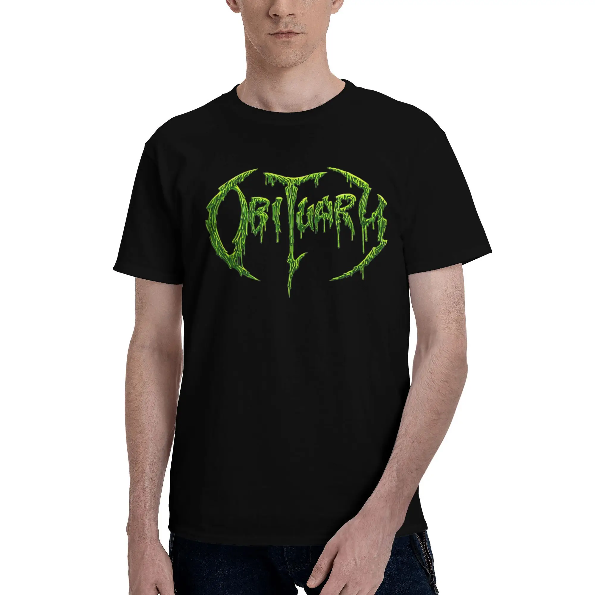 Mens Womens Obituary Shirt Pure Cotton Graphic T-Shirt Metal Band Heavy Metal Clothing Outfits
Mens Womens Obituary Shirt Pure Cotton Graphic T-Shirt Metal Band Heavy Metal Clothing Outfits