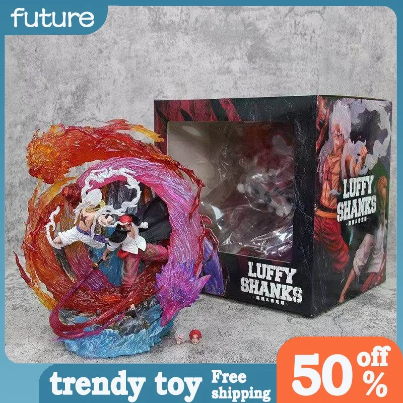 New One Piece Gk Statue Nika Luffy Red Hair Shanks Action Figure Pvc Collectible Model Decor Ornament For Adult Anime Collectors
New One Piece Gk Statue Nika Luffy Red Hair Shanks Action Figure Pvc Collectible Model Decor Ornament For Adult Anime Collectors