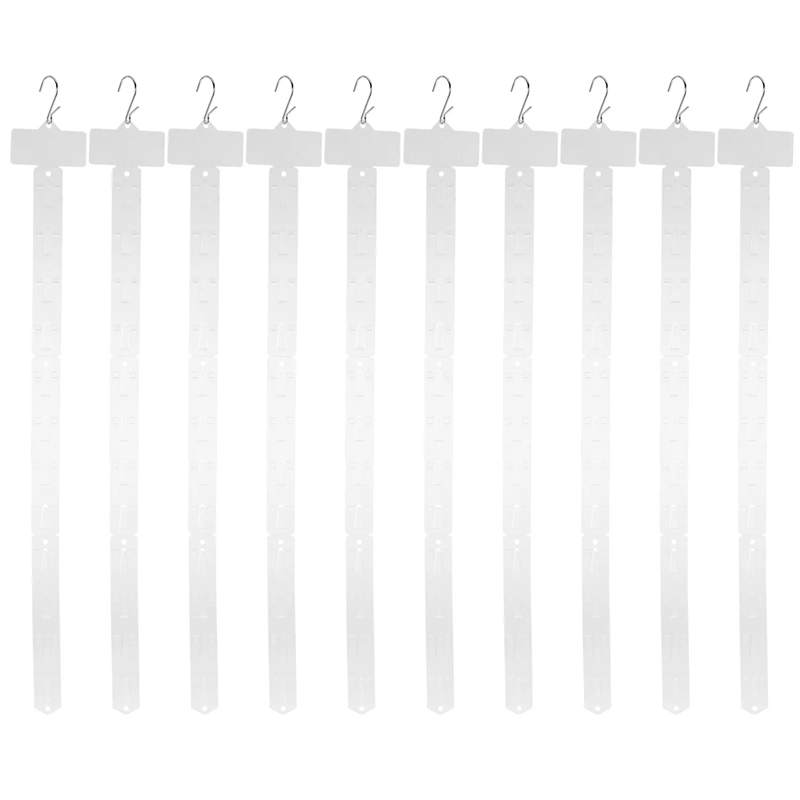10Pcs Display Strips Hanging Merchandise Sign Holder Clips Snack Organizer Retail Display Stand Supermarket Snack Shelf
10Pcs Display Strips Hanging Merchandise Sign Holder Clips Snack Organizer Retail Display Stand Supermarket Snack Shelf