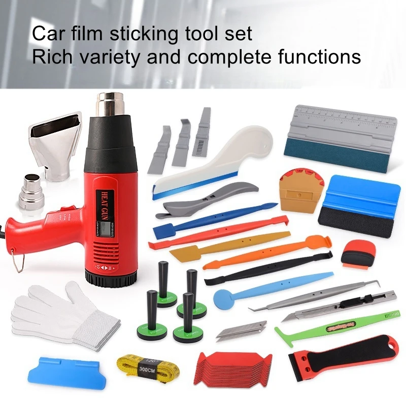 Car film tools set of color film tool large full set of baking gun scraper cutting film knife car coat plug edge
Car film tools set of color film tool large full set of baking gun scraper cutting film knife car coat plug edge
