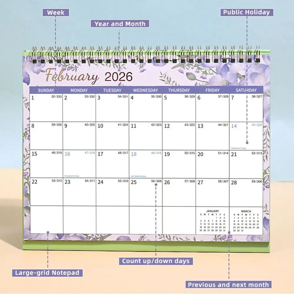 Creative 2026 Desktop Calendar Thick Paper Daily Schedule Time Manegement Organizers To Do List Memo Pad
Creative 2026 Desktop Calendar Thick Paper Daily Schedule Time Manegement Organizers To Do List Memo Pad