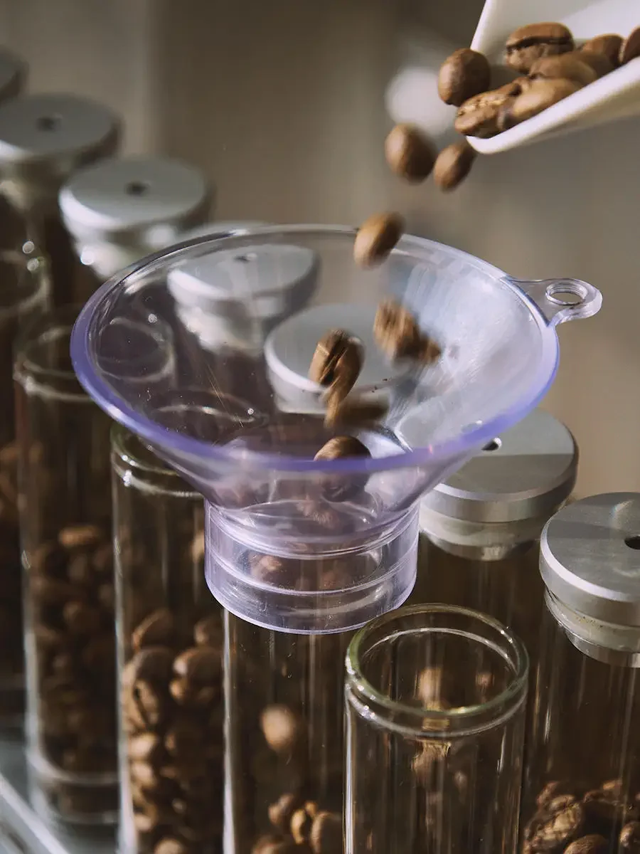 Coffee Bean Tube Packaging Funnel For Paragon Coffee Bean Centrifuge Tube One Way Exhaust Valve Transparent Funnel New
Coffee Bean Tube Packaging Funnel For Paragon Coffee Bean Centrifuge Tube One Way Exhaust Valve Transparent Funnel New