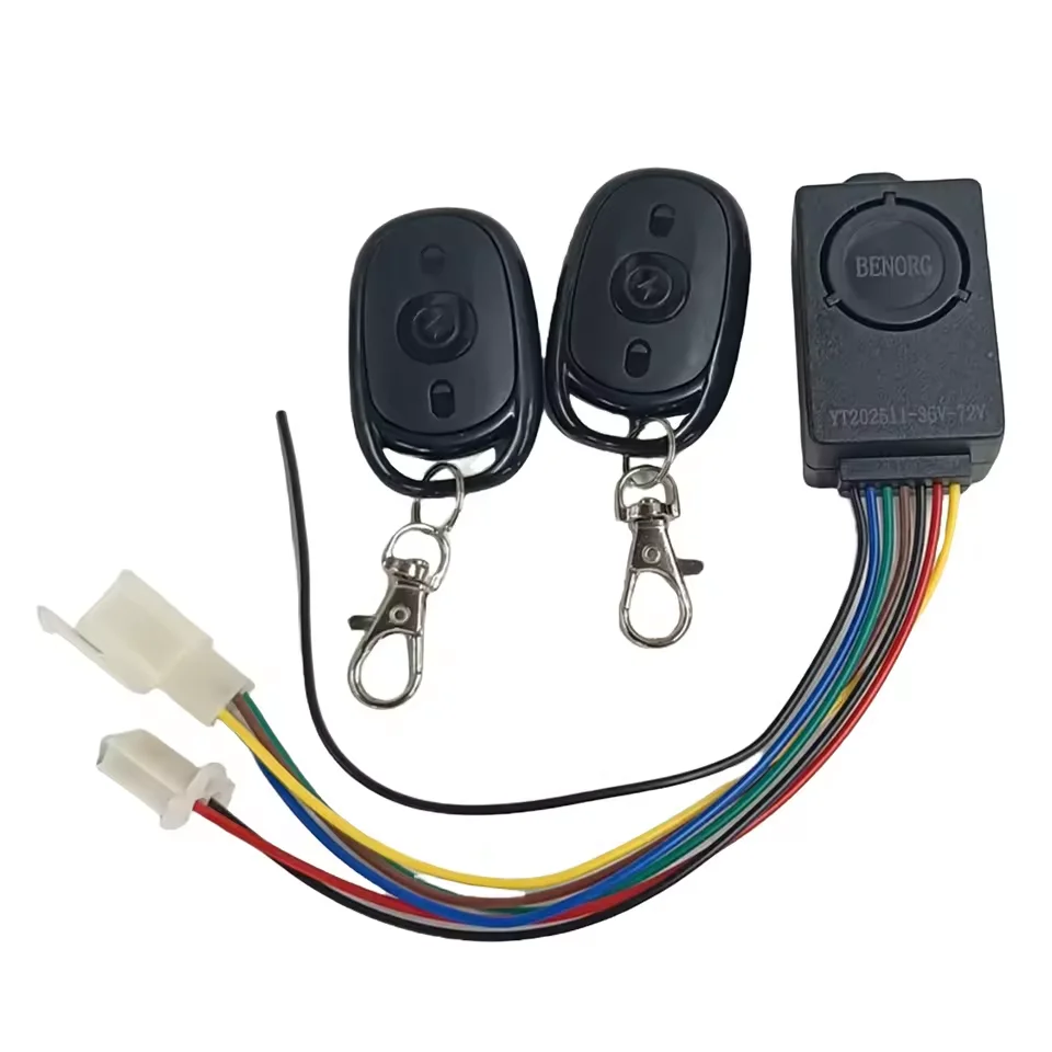 36-72v 125db E-bike Anti-theft Alarm System Smart Security Anti-Lost Remote Control Detector Alarm for Electric Scooter Bicycle
36-72v 125db E-bike Anti-theft Alarm System Smart Security Anti-Lost Remote Control Detector Alarm for Electric Scooter Bicycle