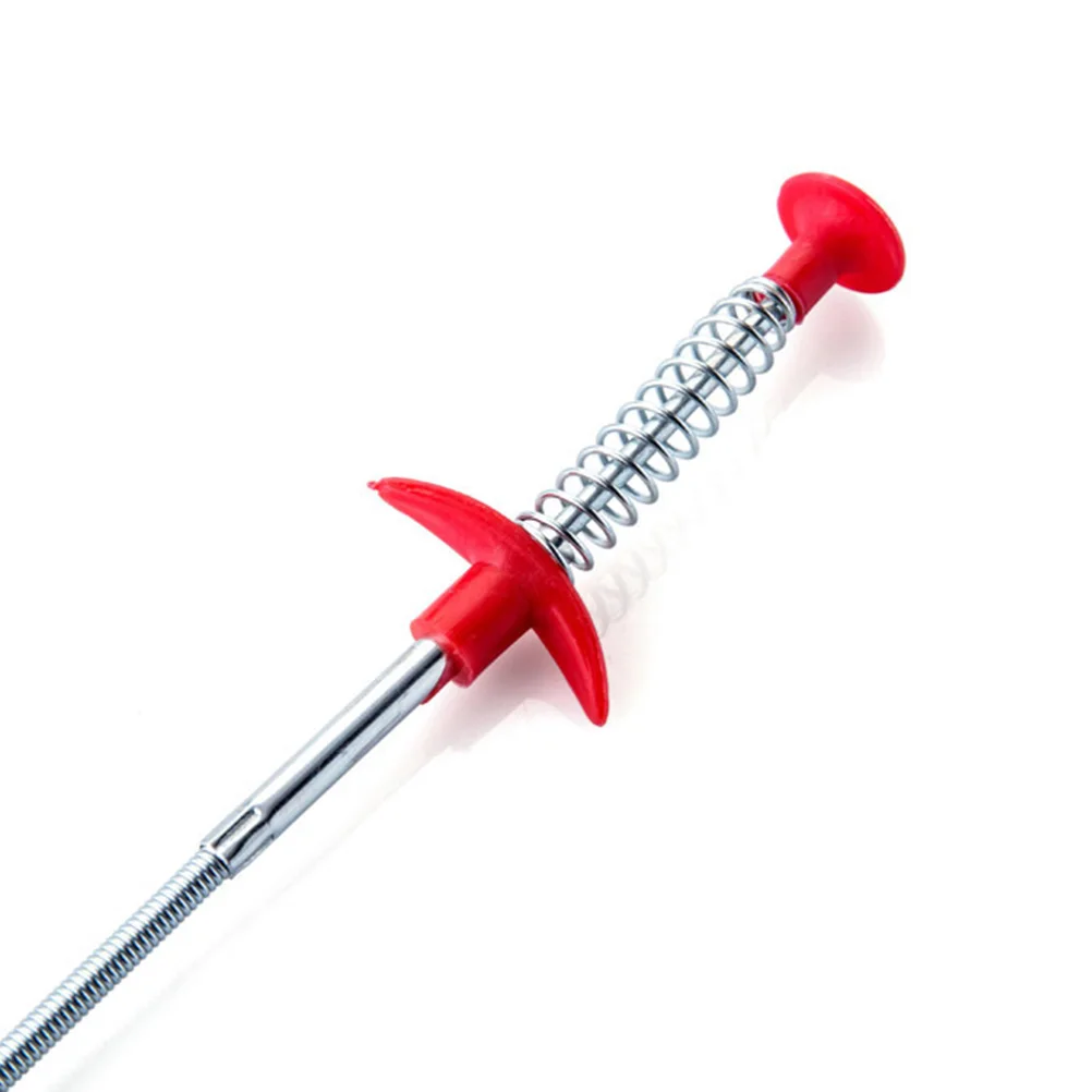 Drain Cleaning Extractor Pipe Unclogger Hair Remover Sink Bathroom Cleaner Spiral Design Flexible Iron Wire Solution
Drain Cleaning Extractor Pipe Unclogger Hair Remover Sink Bathroom Cleaner Spiral Design Flexible Iron Wire Solution