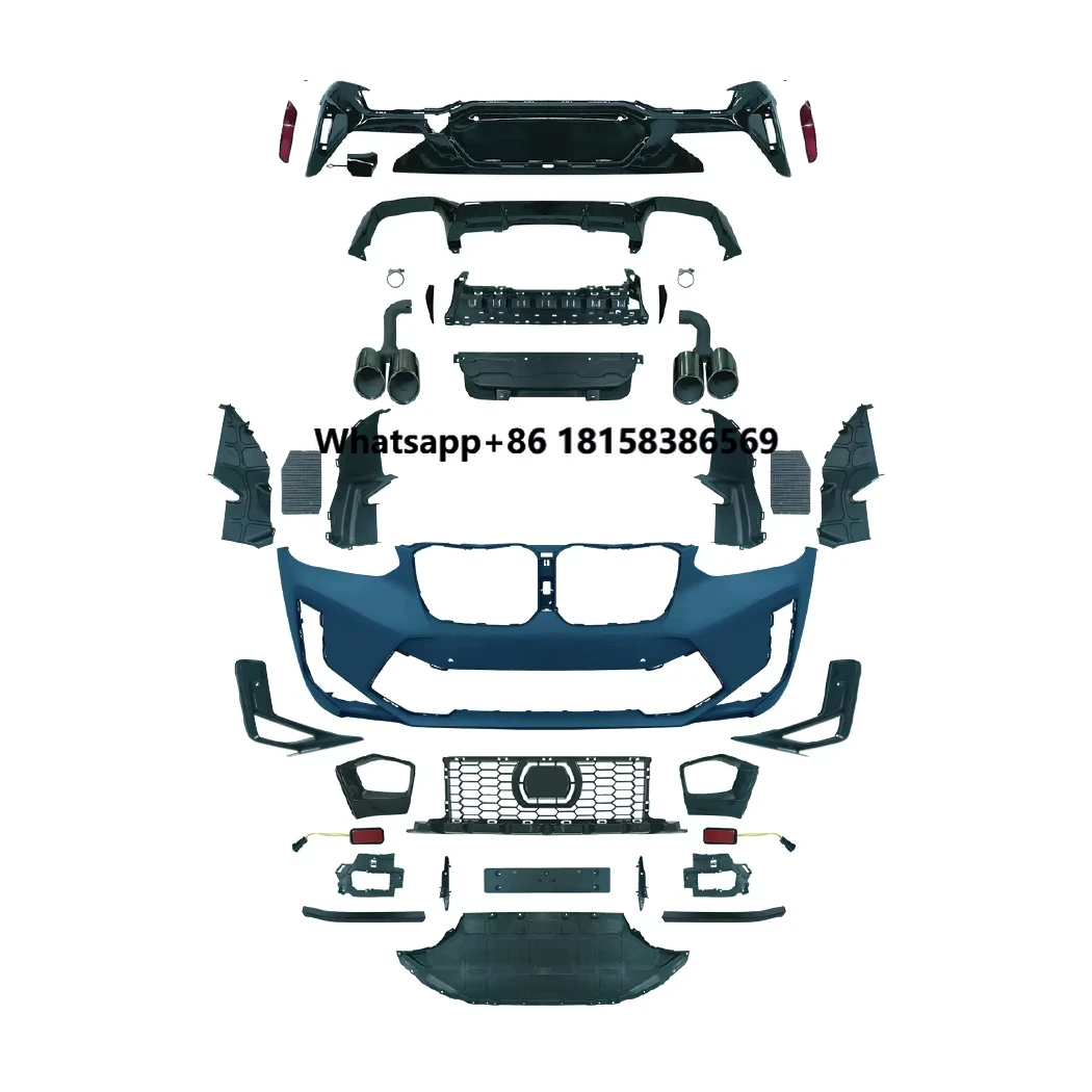 High Quality Body Kit for X4 G02 2022+ Upgrade to X4M Front/rear Bumper Body Kit Modification
High Quality Body Kit for X4 G02 2022+ Upgrade to X4M Front/rear Bumper Body Kit Modification