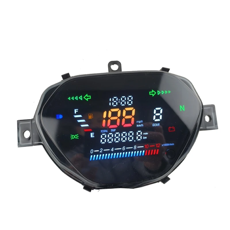 Intelligent Library Modify Motorcycle LED Digital Odometer Tachometer Waterproof
Intelligent Library Modify Motorcycle LED Digital Odometer Tachometer Waterproof