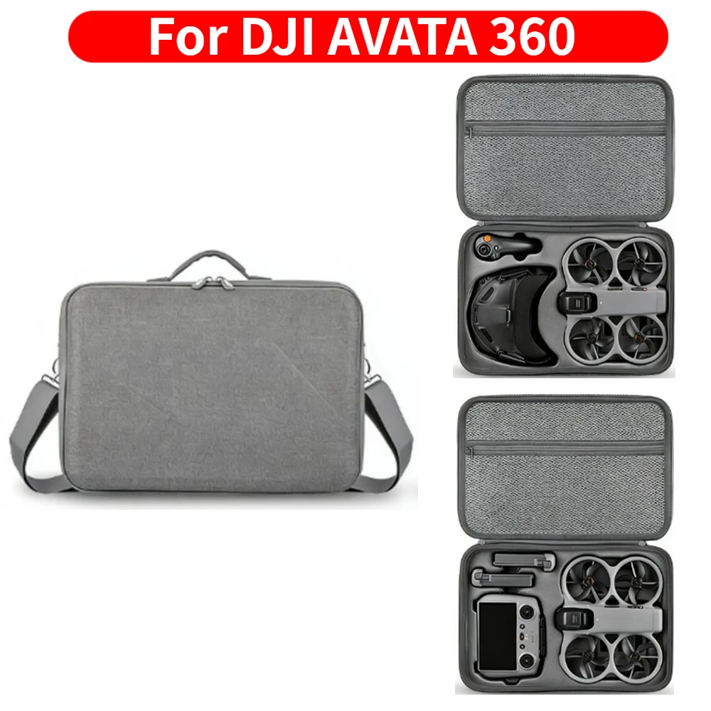 For DJI Avata 360 Portable Case Compatible Goggles Shoulder Storage Bag Large-capacity Travel Carring Case Outdoor Shooting
For DJI Avata 360 Portable Case Compatible Goggles Shoulder Storage Bag Large-capacity Travel Carring Case Outdoor Shooting