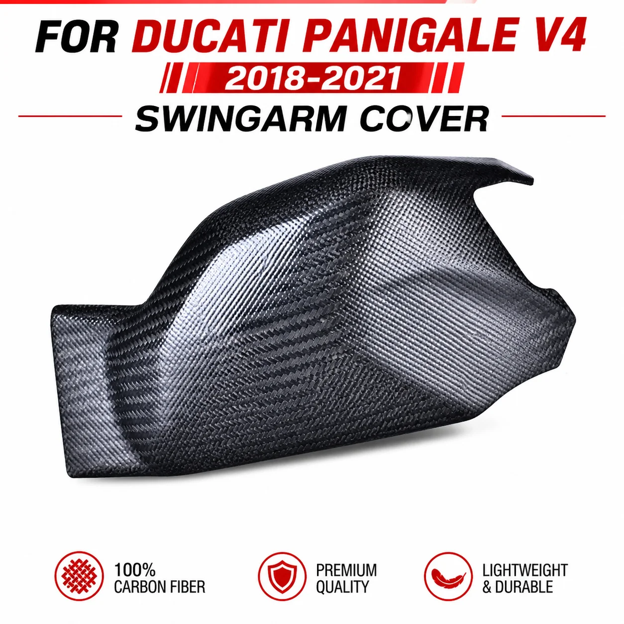 Swingarm Cover Protector For Ducati Panigale V4 2018-2024 Dry Carbon Fiber Motorcycle Accessories
Swingarm Cover Protector For Ducati Panigale V4 2018-2024 Dry Carbon Fiber Motorcycle Accessories
