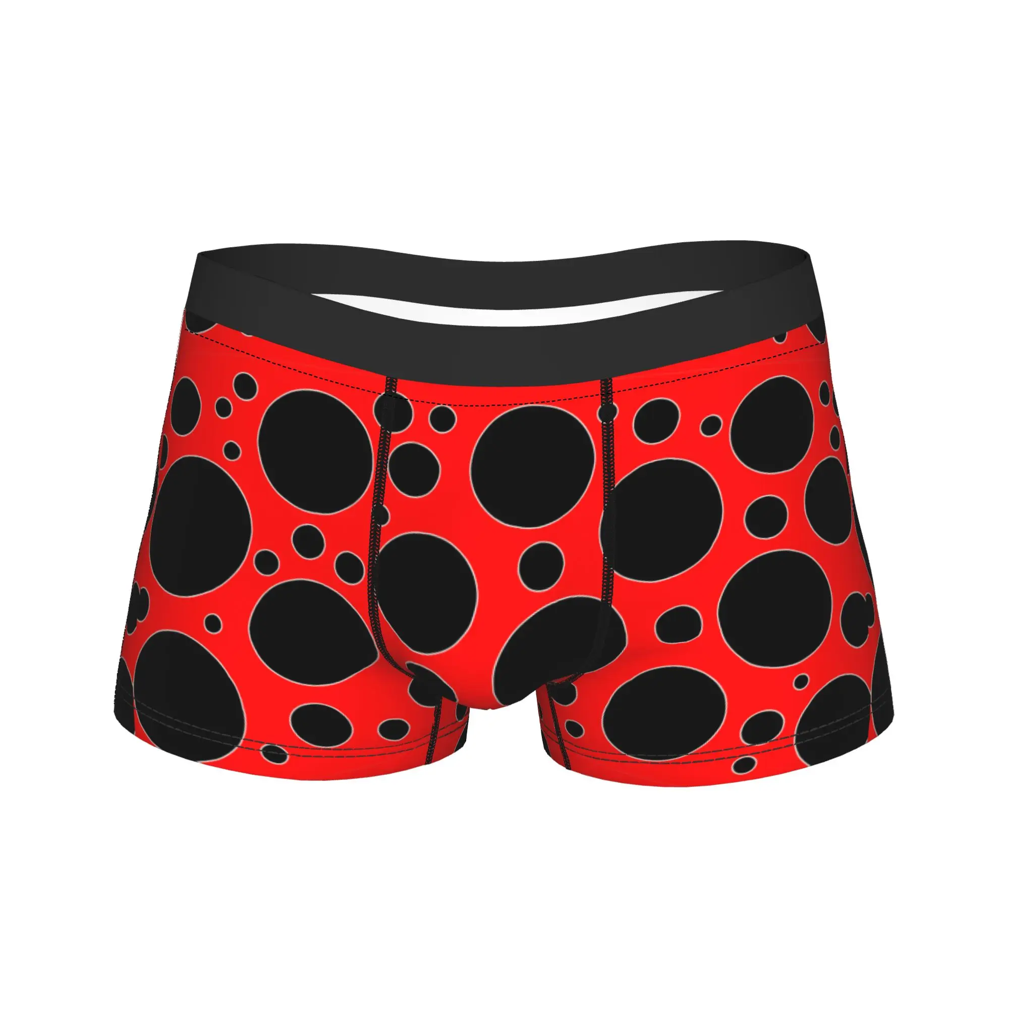 Red And Black Large Polka Dot Print Underwear Printed Boxer Shorts Hot Sale Male Underpants Novelty Shorts Briefs Birthday Gift
Red And Black Large Polka Dot Print Underwear Printed Boxer Shorts Hot Sale Male Underpants Novelty Shorts Briefs Birthday Gift