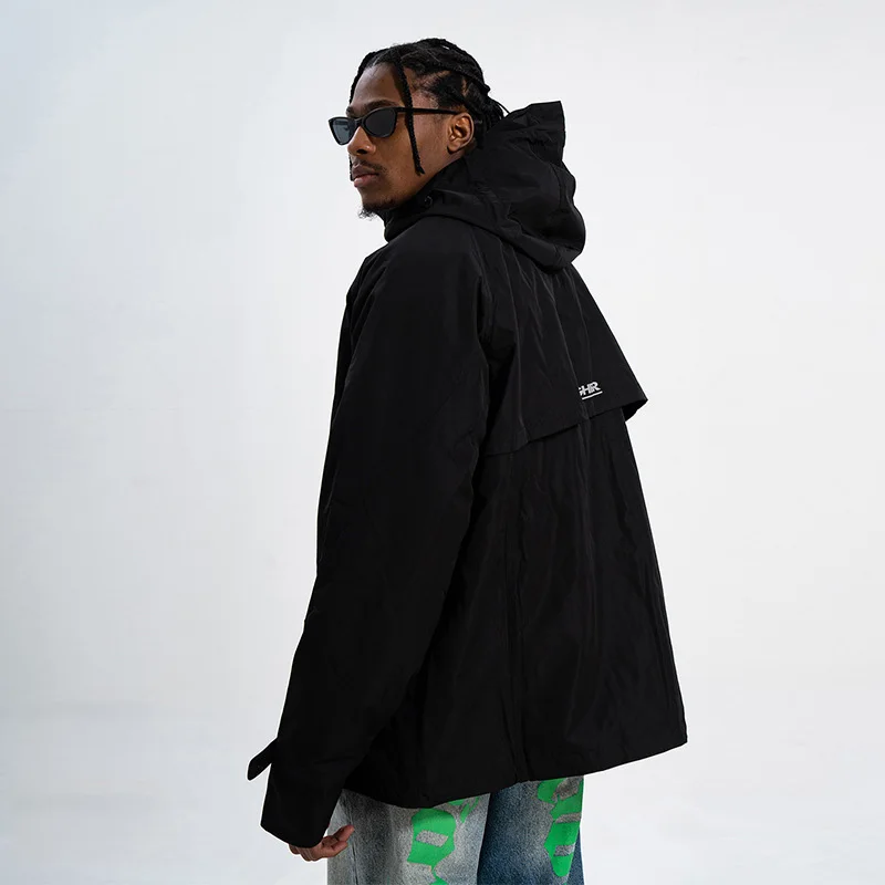 Cooly Warm Hooded Jackets Windproof And Waterproof Jacket Casual Windbreaker Punk Jacket Spring Trench Coat Men
Cooly Warm Hooded Jackets Windproof And Waterproof Jacket Casual Windbreaker Punk Jacket Spring Trench Coat Men