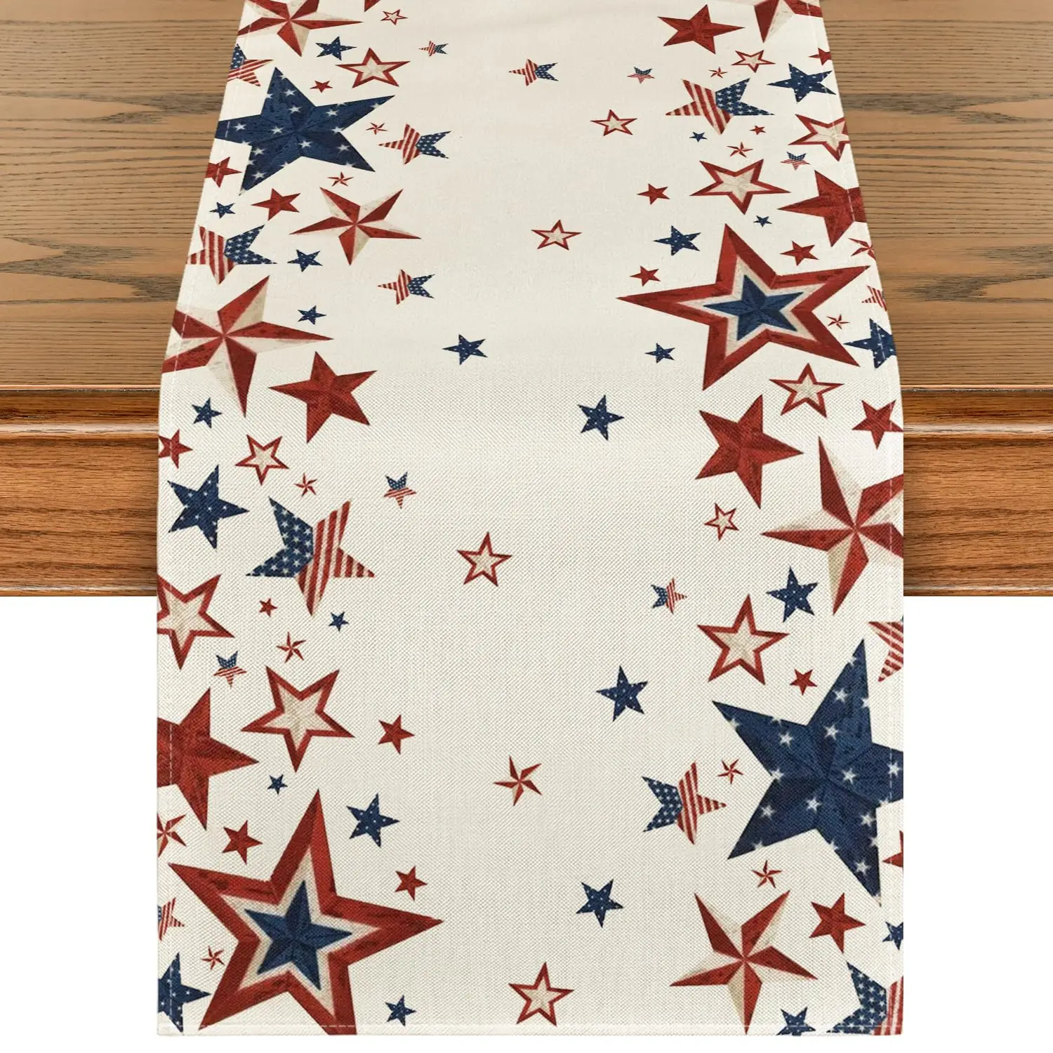 Old Style Stars American Flag 4th of July Table Runner, Memorial Day Kitchen Dining Table Decoration for Home Party Decor
Old Style Stars American Flag 4th of July Table Runner, Memorial Day Kitchen Dining Table Decoration for Home Party Decor