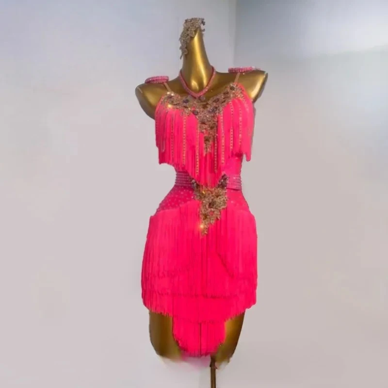Customized High Luxury Water Diamond Sexy Backless Dress Adult and Children Performance Costume Latin Dance Competition Dresses
Customized High Luxury Water Diamond Sexy Backless Dress Adult and Children Performance Costume Latin Dance Competition Dresses