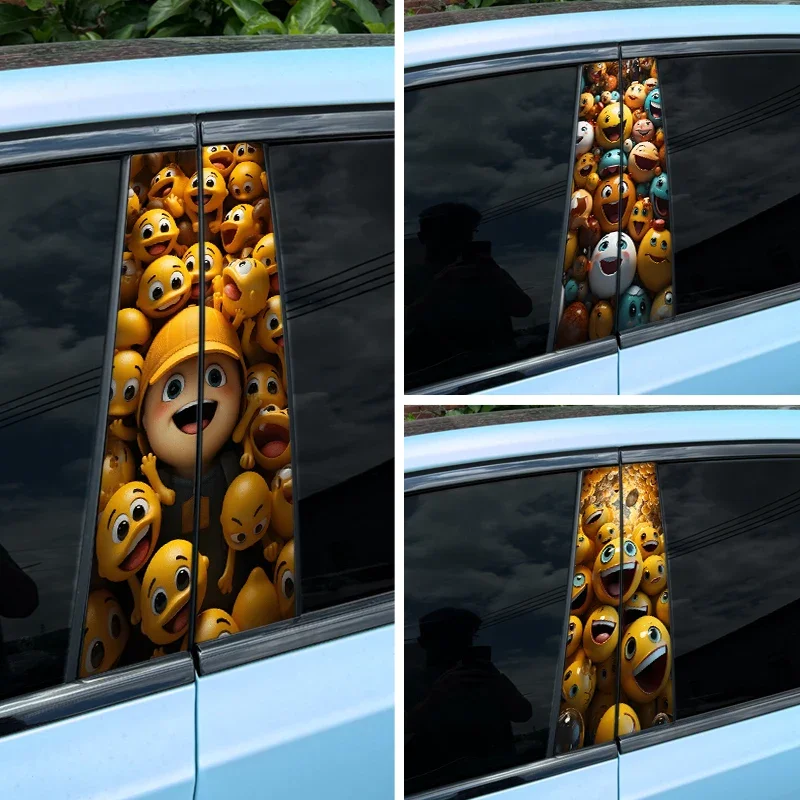 1/2PCS Funny Face Car Stickers Auto B Pillar Waterproof Decoration Cover Scratches DIY Car Doors Pillar Sunscreen Vinyl Decals
1/2PCS Funny Face Car Stickers Auto B Pillar Waterproof Decoration Cover Scratches DIY Car Doors Pillar Sunscreen Vinyl Decals