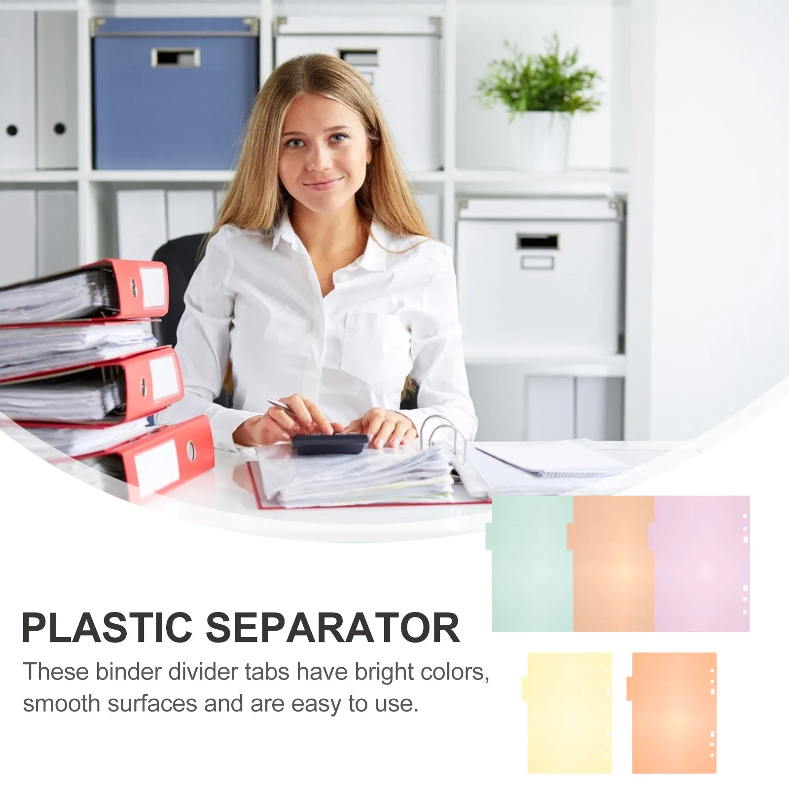 10 шт. пластиковых разделителей для папок, яркие цвета, гладкая поверхность, разные размеры, для офиса, школы, дома
10 шт. пластиковых разделителей для папок, яркие цвета, гладкая поверхность, разные размеры, для офиса, школы, дома