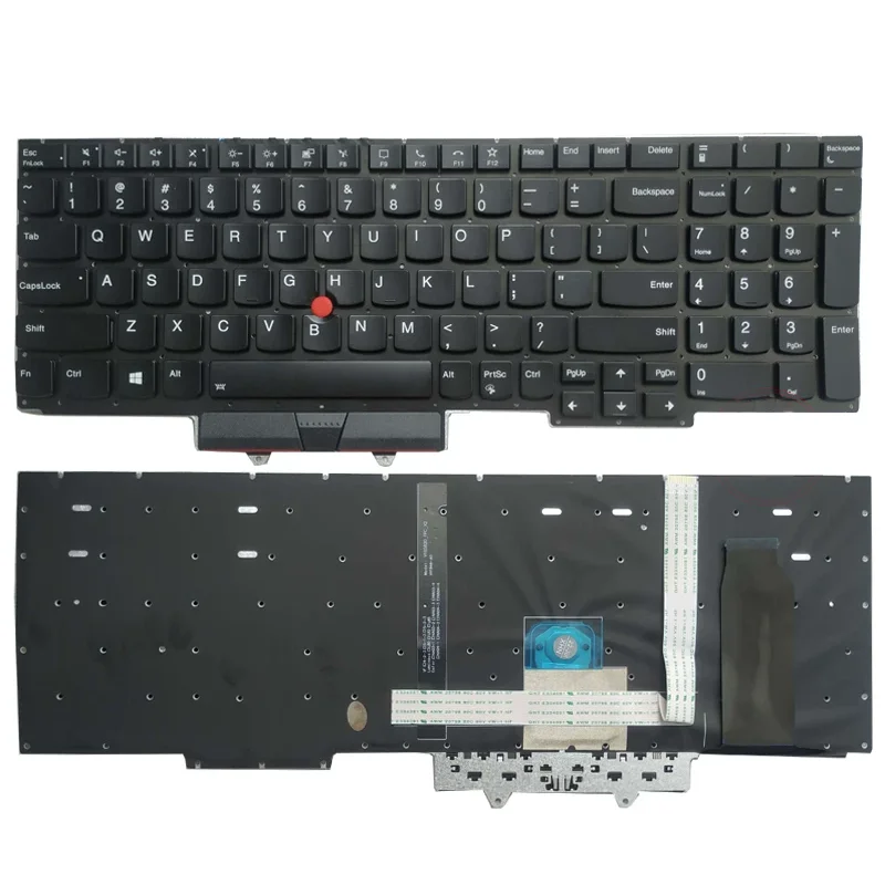 Клавиатура с подсветкой (US/LA) для Lenovo Thinkpad E15 Gen2, черная
Клавиатура с подсветкой (US/LA) для Lenovo Thinkpad E15 Gen2, черная