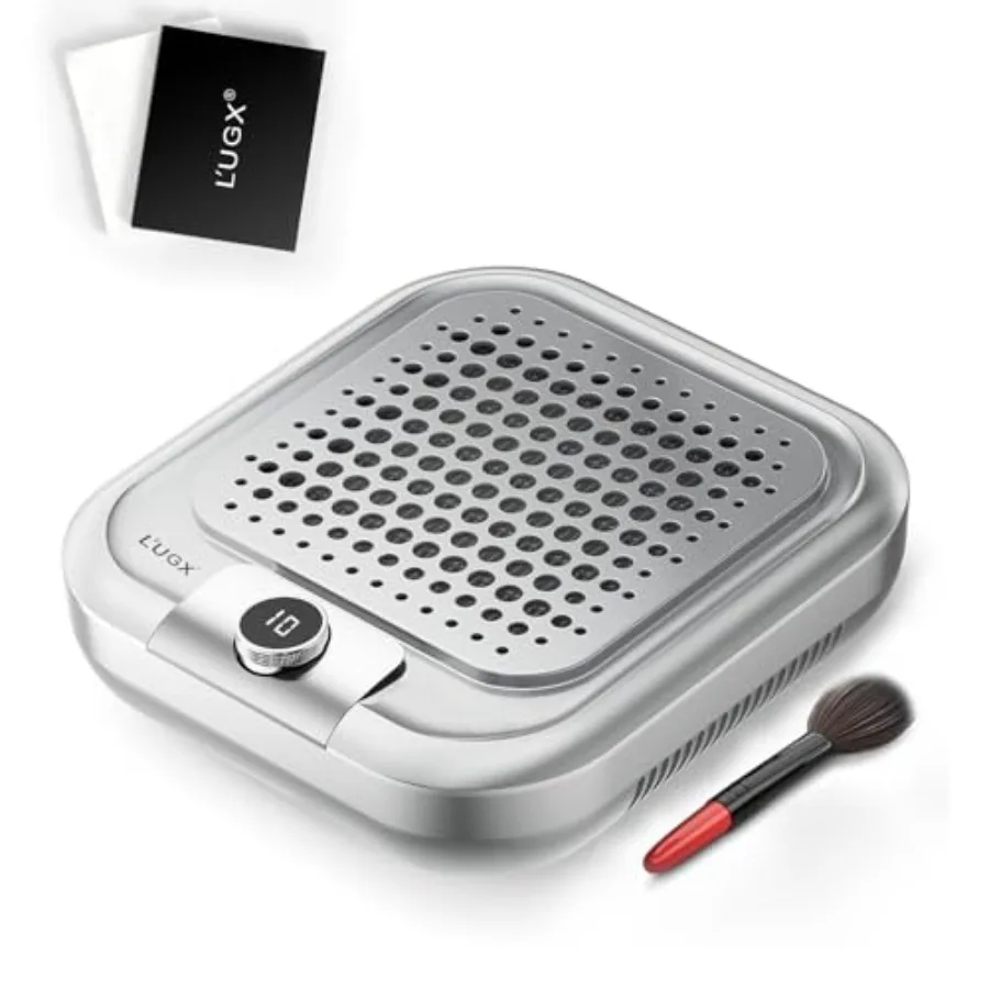 Professional Nail Dust Collector with 30 Paper Filters 10-Gear Powerful Vacuum Duster for Salon Use Black
Professional Nail Dust Collector with 30 Paper Filters 10-Gear Powerful Vacuum Duster for Salon Use Black