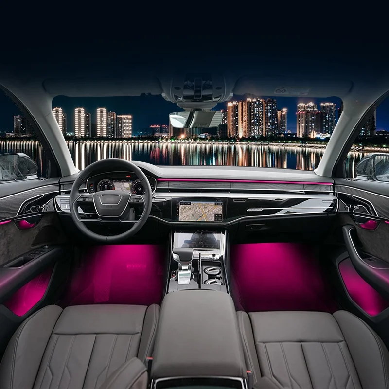 Auto Lighting System Car Atmosphere Light Led Multi Colors for Audi A8 2019-2024 Car Light Strip
Auto Lighting System Car Atmosphere Light Led Multi Colors for Audi A8 2019-2024 Car Light Strip