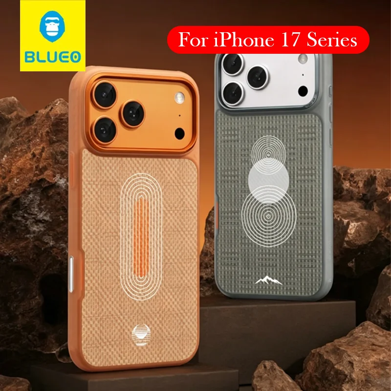 Чехол Blueo из углеродного волокна для iPhone 17 Pro Max с поддержкой беспроводной зарядки, задняя крышка для iPhone 17 Pro
Чехол Blueo из углеродного волокна для iPhone 17 Pro Max с поддержкой беспроводной зарядки, задняя крышка для iPhone 17 Pro