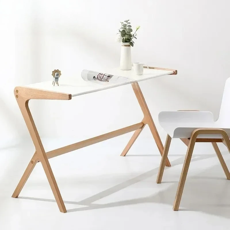 PYH Desk Solid Wood Frame Simple Office Home Study and Bedroom Space Saving Practical Study Table
PYH Desk Solid Wood Frame Simple Office Home Study and Bedroom Space Saving Practical Study Table