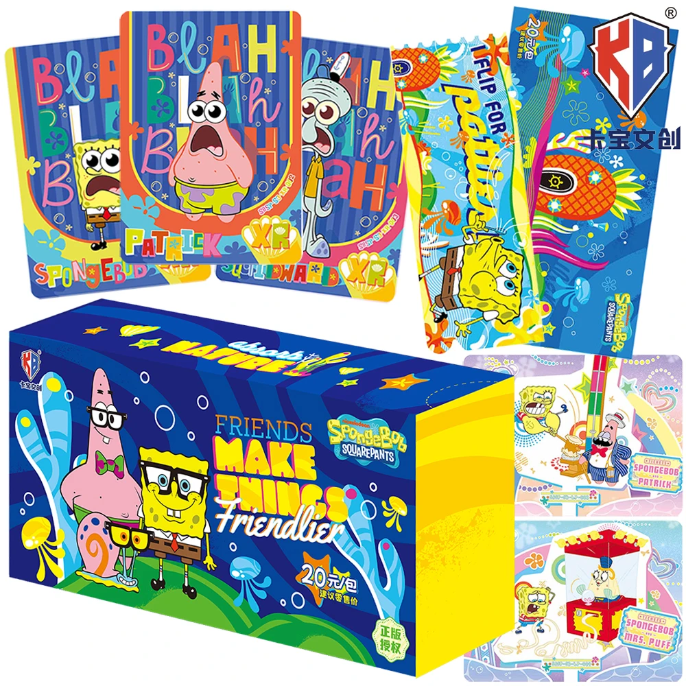 Новая коллекционная карточная игра Kabao Genuine SpongeBob SquarePants: Комедийная анимационная серия. Изысканные семейные подарки на Хэллоуин и Рождество. Детские игрушки.
Новая коллекционная карточная игра Kabao Genuine SpongeBob SquarePants: Комедийная анимационная серия. Изысканные семейные подарки на Хэллоуин и Рождество. Детские игрушки.