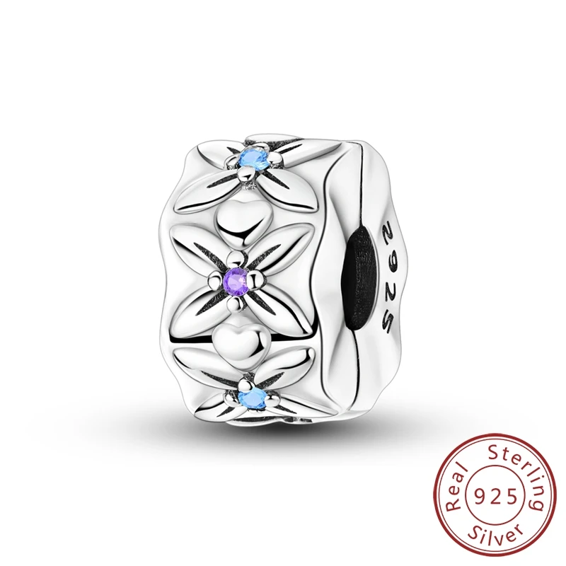 Подвески, оригинальные стерлингового серебра 925, винтажные синие, фиолетовые цветы, сердечки, бусины, подходят для браслета, женские украшения, сделай сам, изысканный подарок, аксессуар
Подвески, оригинальные стерлингового серебра 925, винтажные синие, фиолетовые цветы, сердечки, бусины, подходят для браслета, женские украшения, сделай сам, изысканный подарок, аксессуар