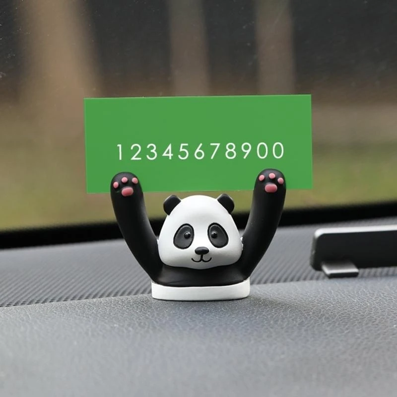 37JE Panda Ornament Car Interior Decoration Dashboard Decor Cartoon Resin Mini Panda Toy Auto Decorative Accessories
37JE Panda Ornament Car Interior Decoration Dashboard Decor Cartoon Resin Mini Panda Toy Auto Decorative Accessories