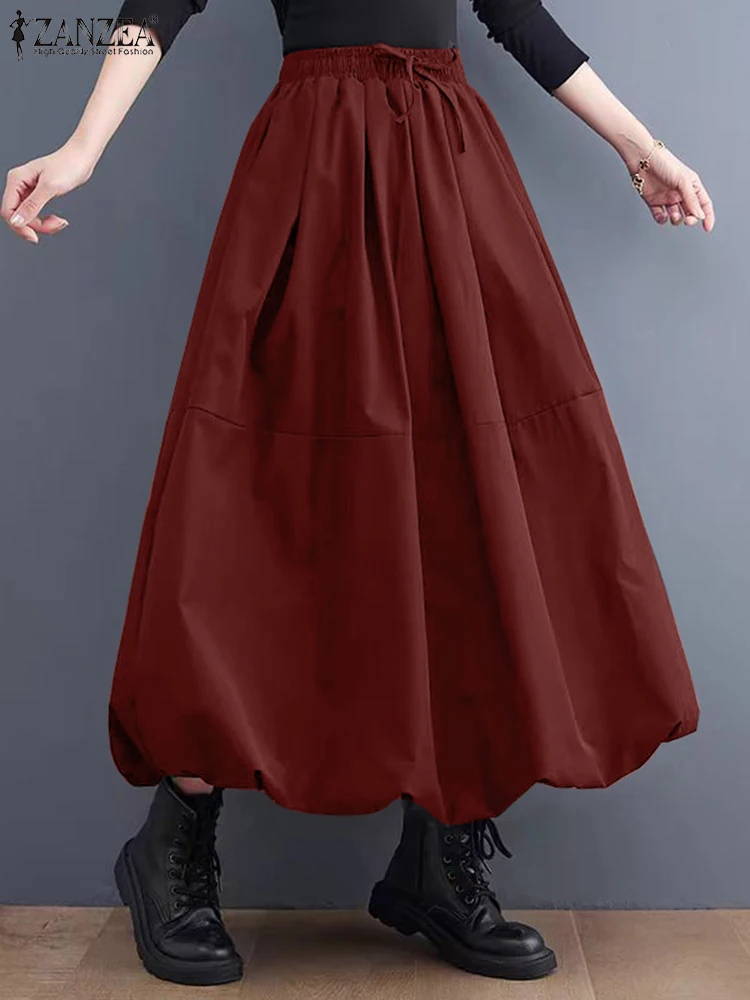 Women Solid Color Skirt Holiday ZANZEA Summer Maxi Bud Overskirts Fashion 2025 Korean Stitching Jupes Casual Loose Streetwears
Women Solid Color Skirt Holiday ZANZEA Summer Maxi Bud Overskirts Fashion 2025 Korean Stitching Jupes Casual Loose Streetwears