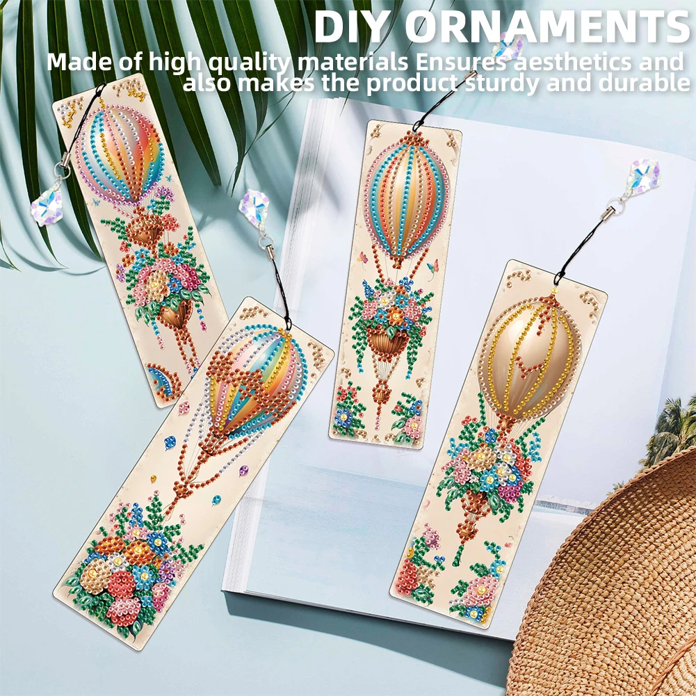 8Pcs Colored Patterns DIY Diamond Bookmark Art Projects Irregular Shaped Diamonds for Readers Home Office Book Decor & Gift Idea
8Pcs Colored Patterns DIY Diamond Bookmark Art Projects Irregular Shaped Diamonds for Readers Home Office Book Decor & Gift Idea