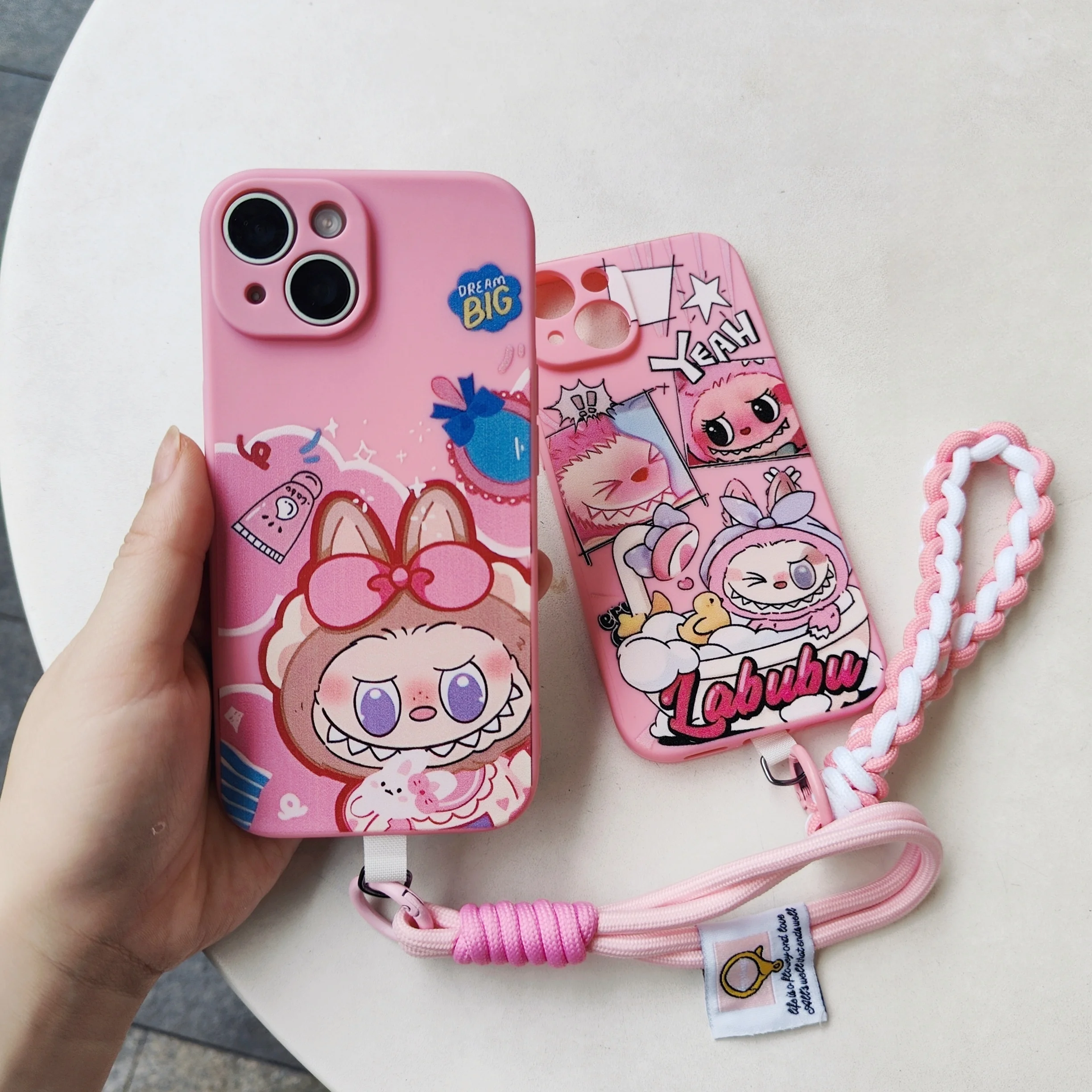 For Samsung A21 A21S A22 A23 A24 A25 A26 A31 A32 A33 A34 A35 A55 A40 A70 A71 A72 Cartoon Labubu Phone Case with Hand Wrist Strap
For Samsung A21 A21S A22 A23 A24 A25 A26 A31 A32 A33 A34 A35 A55 A40 A70 A71 A72 Cartoon Labubu Phone Case with Hand Wrist Strap