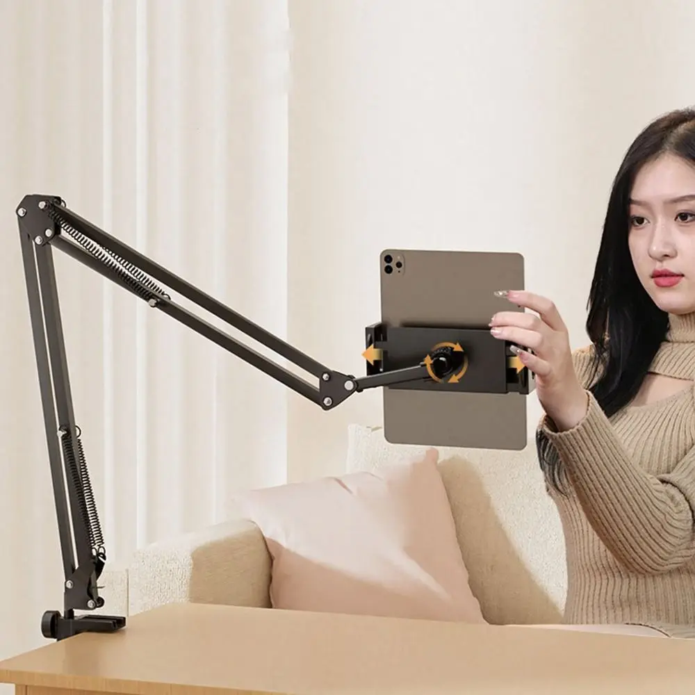 360° Rotating Tablet Stand for Bed Universal Flexible Desktop Phone Mount Stand Long Arm Carbon Steel Arm Tablet Holder Car
360° Rotating Tablet Stand for Bed Universal Flexible Desktop Phone Mount Stand Long Arm Carbon Steel Arm Tablet Holder Car