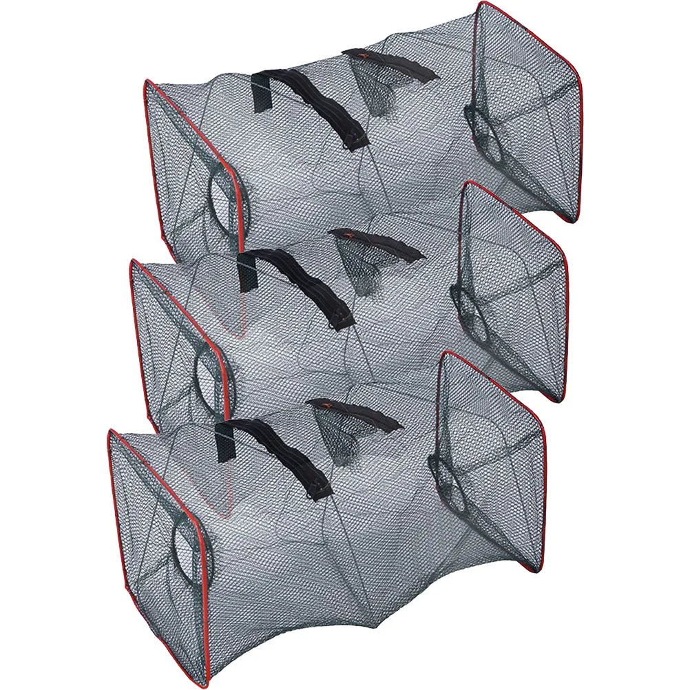 3Pcs Crab Trap for Blue Crabs Fishing Net Lobster Shrimp Crawfish Portable Foldable Strong Break Resistant Outdoor Use
3Pcs Crab Trap for Blue Crabs Fishing Net Lobster Shrimp Crawfish Portable Foldable Strong Break Resistant Outdoor Use