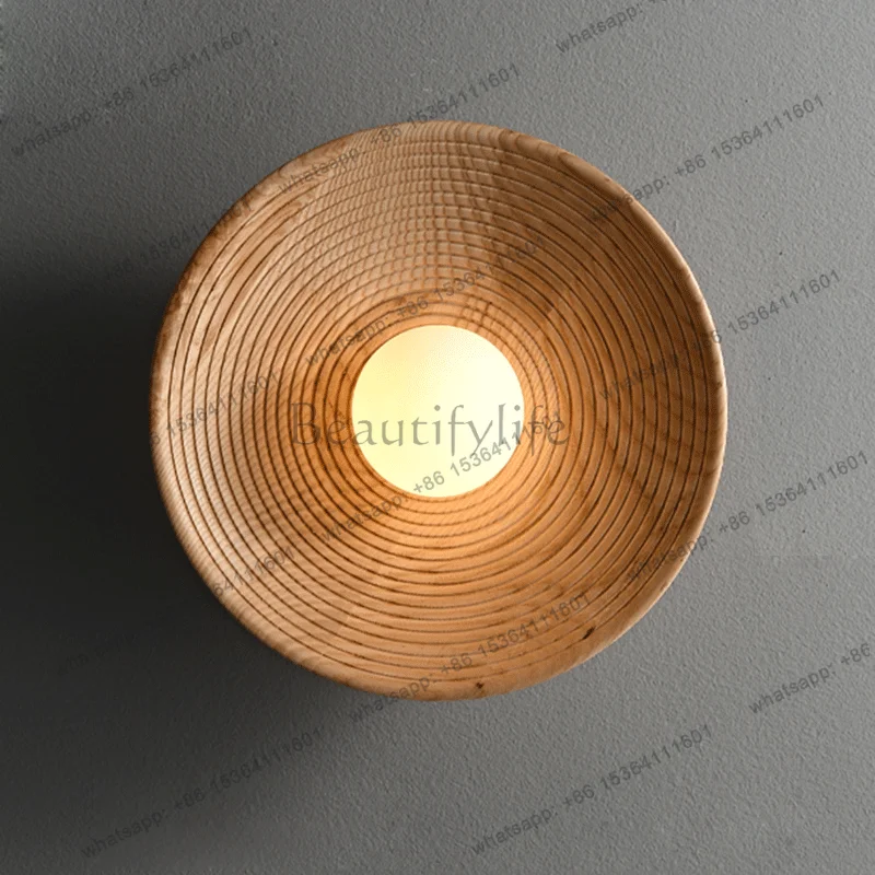 Postmodern Retro Wooden Wall Lamp Silent Meditation Porch Wall Indoor Decor LED Study Room Teahouse Wall Lamp
Postmodern Retro Wooden Wall Lamp Silent Meditation Porch Wall Indoor Decor LED Study Room Teahouse Wall Lamp
