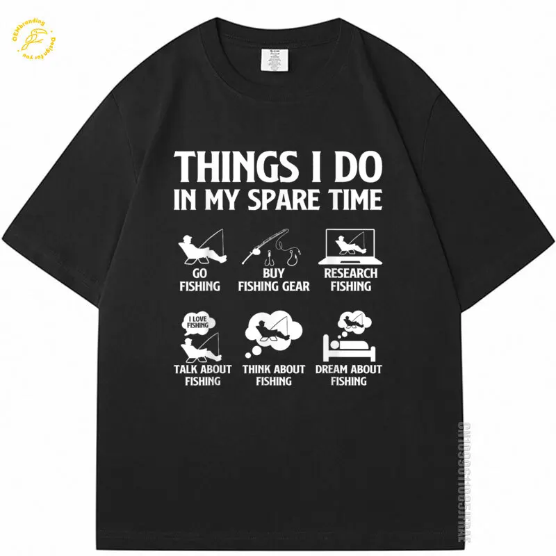 Things I Do In My Spare Time Fishin Boys Men Bass Fishman Oversized T-Shirt Men's Clothing Summer Top Harajuku Fashion Tshirt
Things I Do In My Spare Time Fishin Boys Men Bass Fishman Oversized T-Shirt Men's Clothing Summer Top Harajuku Fashion Tshirt