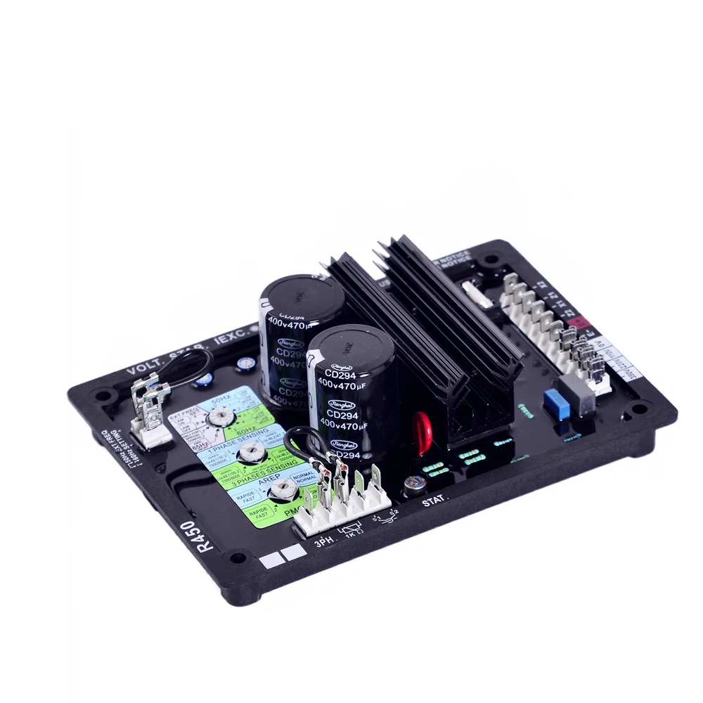 AVR R450 Automatic Voltage avr Avr Generator Brushless 3 Phase Stabilizer for Original Diesel Power Alternator Spare Part
AVR R450 Automatic Voltage avr Avr Generator Brushless 3 Phase Stabilizer for Original Diesel Power Alternator Spare Part