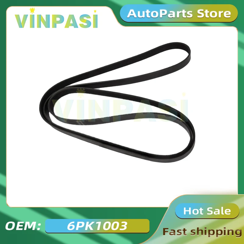 Automotive Parts Engine Generator Belt Suitable for BMW 1 2 3 4 5 Series F20F21F23F30F34F31 High Quality Serpentine Belt 6PK1003
Automotive Parts Engine Generator Belt Suitable for BMW 1 2 3 4 5 Series F20F21F23F30F34F31 High Quality Serpentine Belt 6PK1003