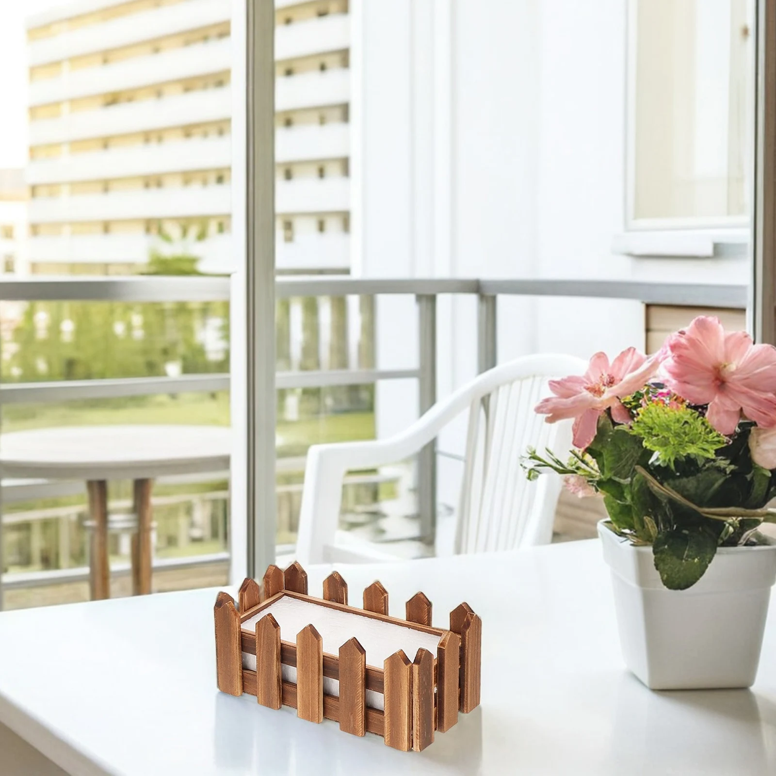 2 Pcs Decorative Fence Artificial Plants Small Flower Planter Home Farmhouse Outdoor Durable Balcony Table Arrangement Garden
2 Pcs Decorative Fence Artificial Plants Small Flower Planter Home Farmhouse Outdoor Durable Balcony Table Arrangement Garden