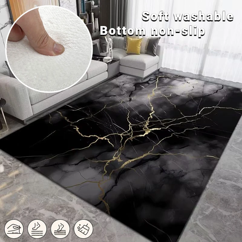 3D Printing Black Abstract Carpets Living Room Home Decor Flannel Large Area Rugs Washable Bedroom Carpet Cloakroom Non-slip Mat
3D Printing Black Abstract Carpets Living Room Home Decor Flannel Large Area Rugs Washable Bedroom Carpet Cloakroom Non-slip Mat