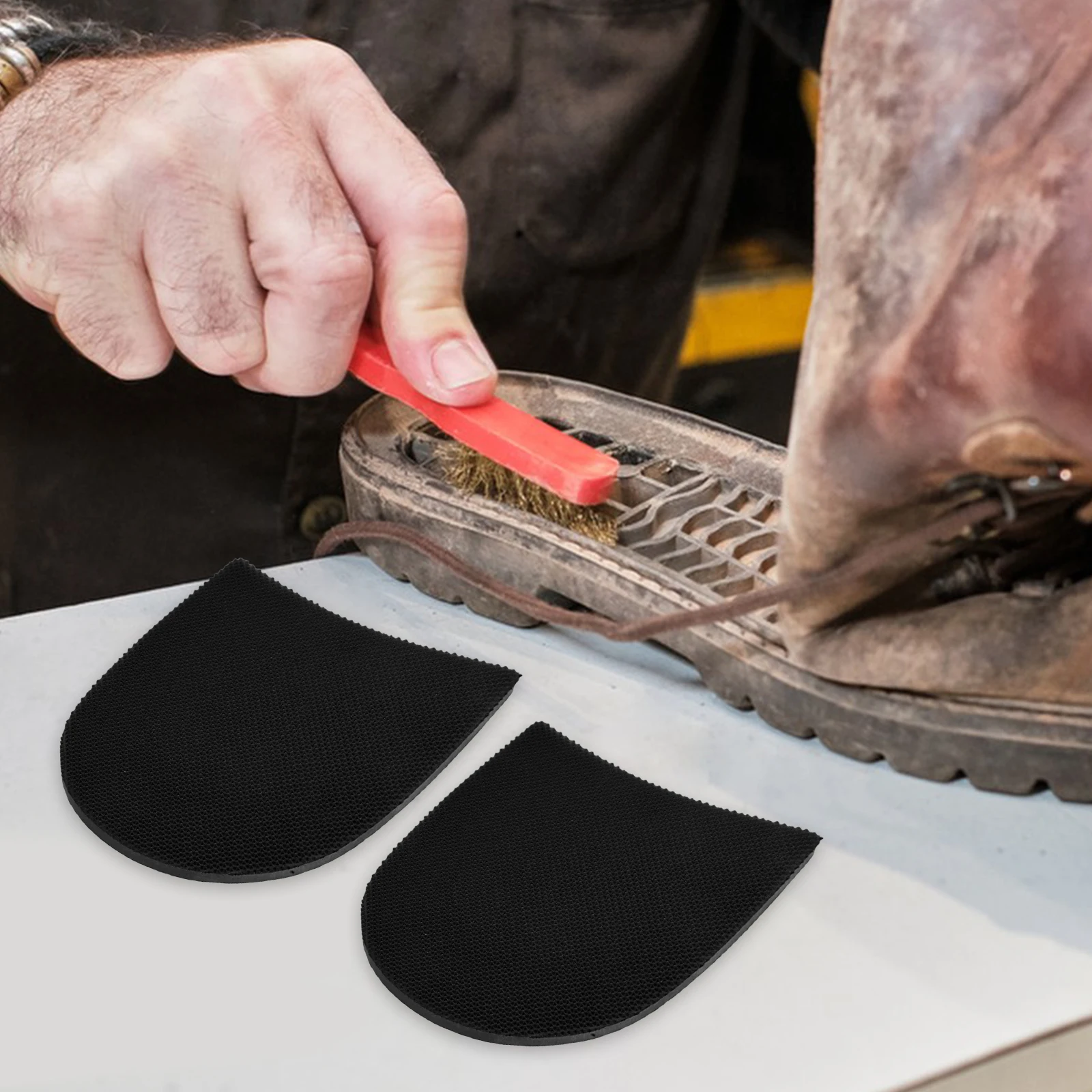 1 Pair Shoe Antislip Heel Pads Durable Rubber Repair Replacement For Slippers Sneakers Boots Cushion Sole Grips
1 Pair Shoe Antislip Heel Pads Durable Rubber Repair Replacement For Slippers Sneakers Boots Cushion Sole Grips