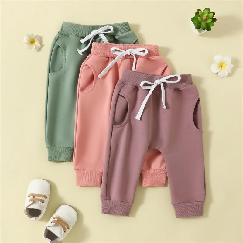 3 Pack Toddler Baby Girl Cotton Long Pants Solid Color Elastic Waist Jogger Pants Sweatpants Fall Winter Clothes
3 Pack Toddler Baby Girl Cotton Long Pants Solid Color Elastic Waist Jogger Pants Sweatpants Fall Winter Clothes