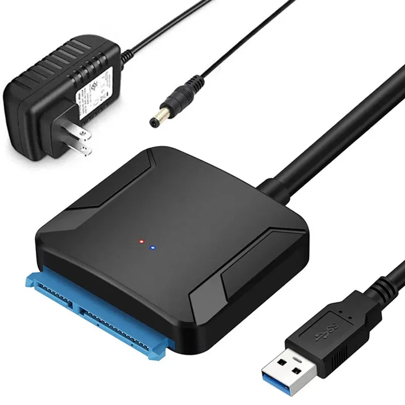 USB 3.0 To Sata 3 USB3.0 Hard Drive Converter Cable For Samsung Seagate WD 2.5 3.5 HDD SSD Adapter
USB 3.0 To Sata 3 USB3.0 Hard Drive Converter Cable For Samsung Seagate WD 2.5 3.5 HDD SSD Adapter