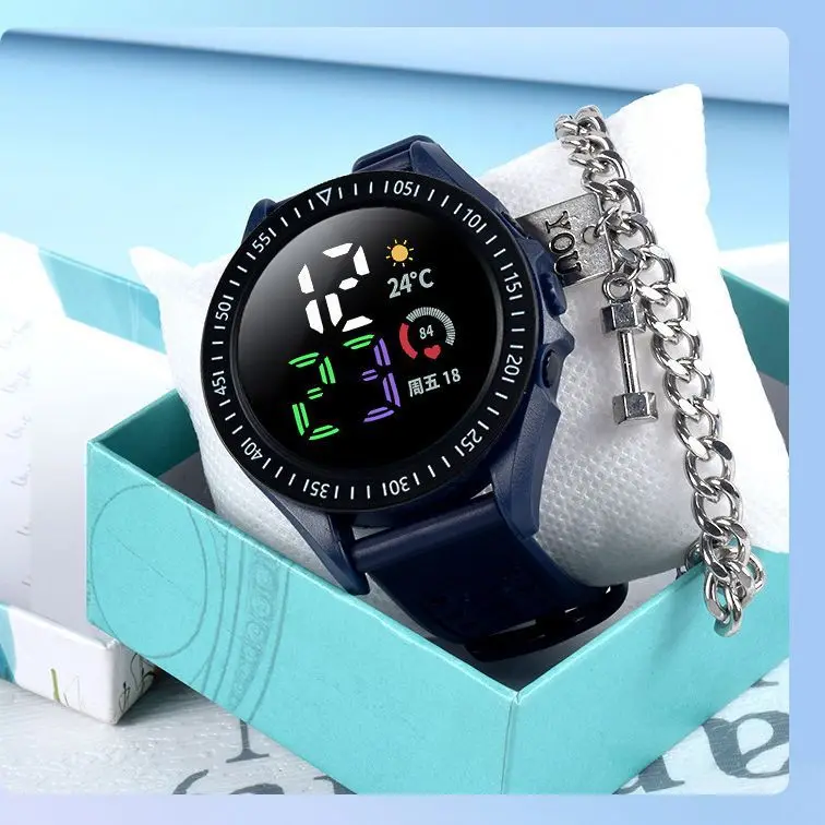 Waterproof Children Kids Watch Wristwatch Boy Girls Sport LED Simple Color Silicone Strap Kid Watches Student Gift For Wholesale
Waterproof Children Kids Watch Wristwatch Boy Girls Sport LED Simple Color Silicone Strap Kid Watches Student Gift For Wholesale