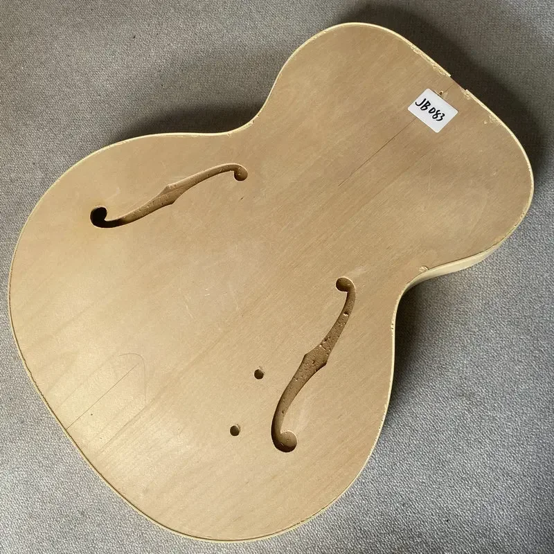 JB083 Original and Genuine EPI Jazz Electric Guitar Body Hollow Body Double F-hole Unfinished No Paints for DIY Uncut
JB083 Original and Genuine EPI Jazz Electric Guitar Body Hollow Body Double F-hole Unfinished No Paints for DIY Uncut