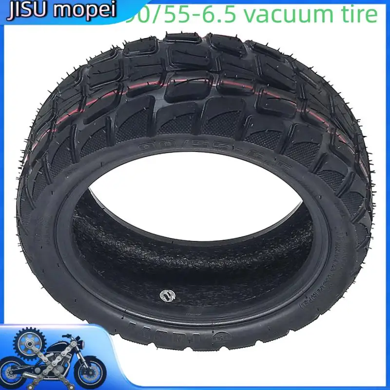90/55-6.5 Vacuum Tubeless Tire Wearproof Anti-Crack Heavy Duty Rubber Tyre Compatible With 6.5inch Electric Scooter Self Balancing Scooter
90/55-6.5 Vacuum Tubeless Tire Wearproof Anti-Crack Heavy Duty Rubber Tyre Compatible With 6.5inch Electric Scooter Self Balancing Scooter