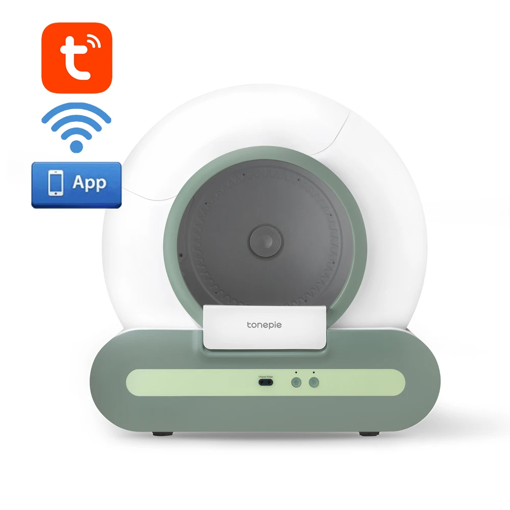 3 Day Ship Ti+ Low Noise App Wifi Touch Control Intelligent Electric Self Cleaning Smart Automatic Cat Box
3 Day Ship Ti+ Low Noise App Wifi Touch Control Intelligent Electric Self Cleaning Smart Automatic Cat Box