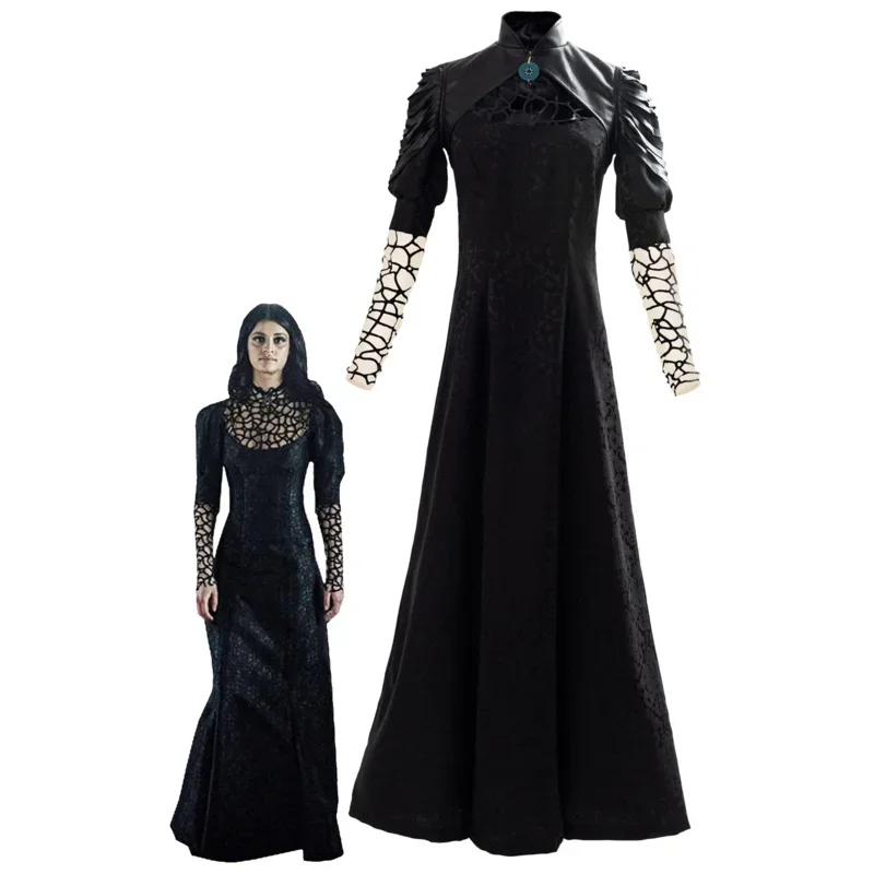 Cosxin Yennefer Cosplay Costume Movie Wizard Women Dress Cape Outfits Halloween Party Clothes For Ladies Role Play Fashion New
Cosxin Yennefer Cosplay Costume Movie Wizard Women Dress Cape Outfits Halloween Party Clothes For Ladies Role Play Fashion New