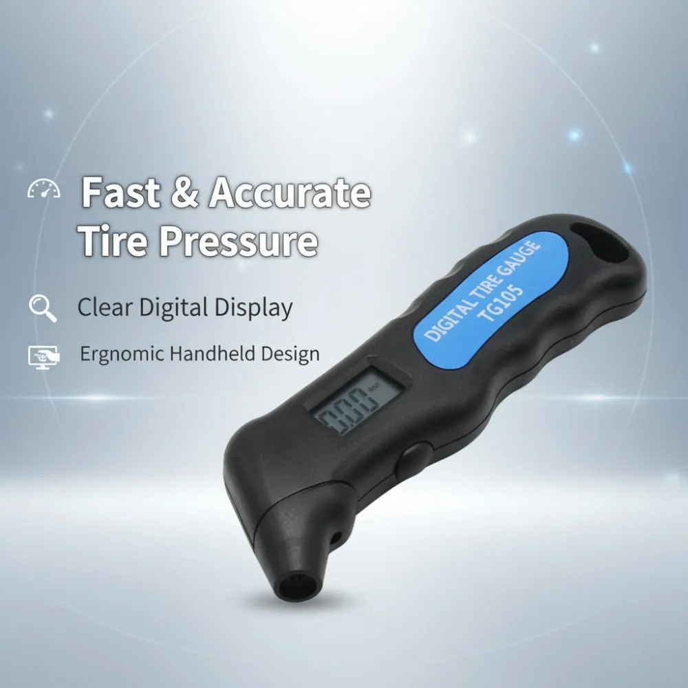 Digital Tyre Air Pressure Gauge Meter LCD Electronic Car Tire Manometer Barometers Tester Tool For Car Motorcycle Security Alarm
Digital Tyre Air Pressure Gauge Meter LCD Electronic Car Tire Manometer Barometers Tester Tool For Car Motorcycle Security Alarm