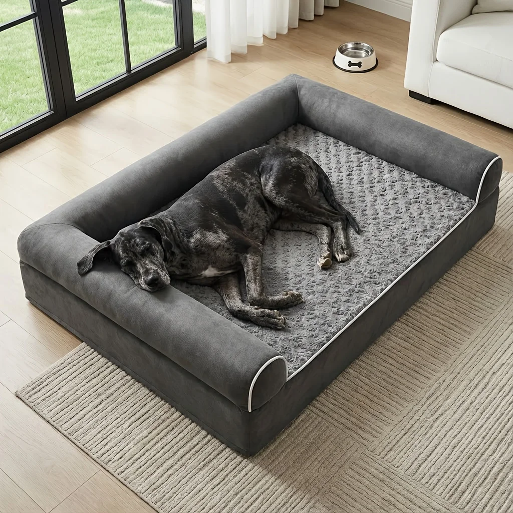Orthopedic XL Dog Beds For Extra Large Dogs With Removable Washable Cover For Crate
Orthopedic XL Dog Beds For Extra Large Dogs With Removable Washable Cover For Crate