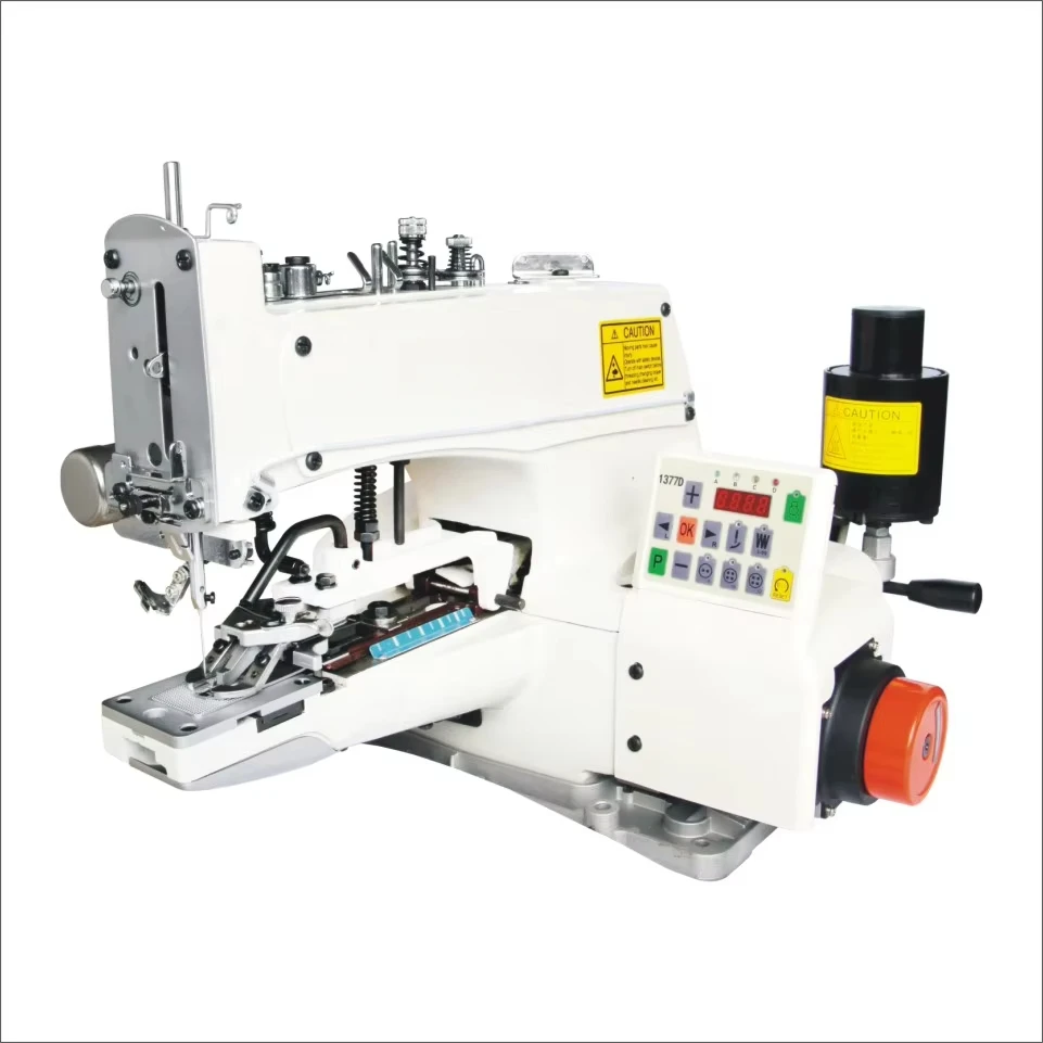 BT-1377D Button laminating machine Automatic bartack webbing sewing machine 2 needle interlocking sewing machine
BT-1377D Button laminating machine Automatic bartack webbing sewing machine 2 needle interlocking sewing machine